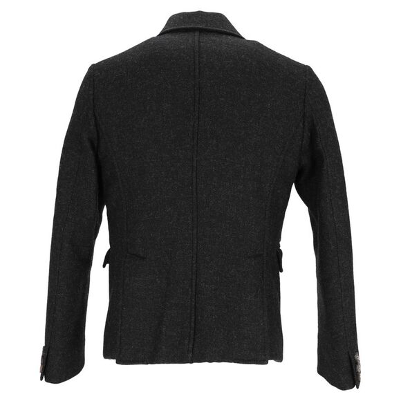 Dsquared2 Double-Breasted Coat in Grey Wool - Picture 3 of 7